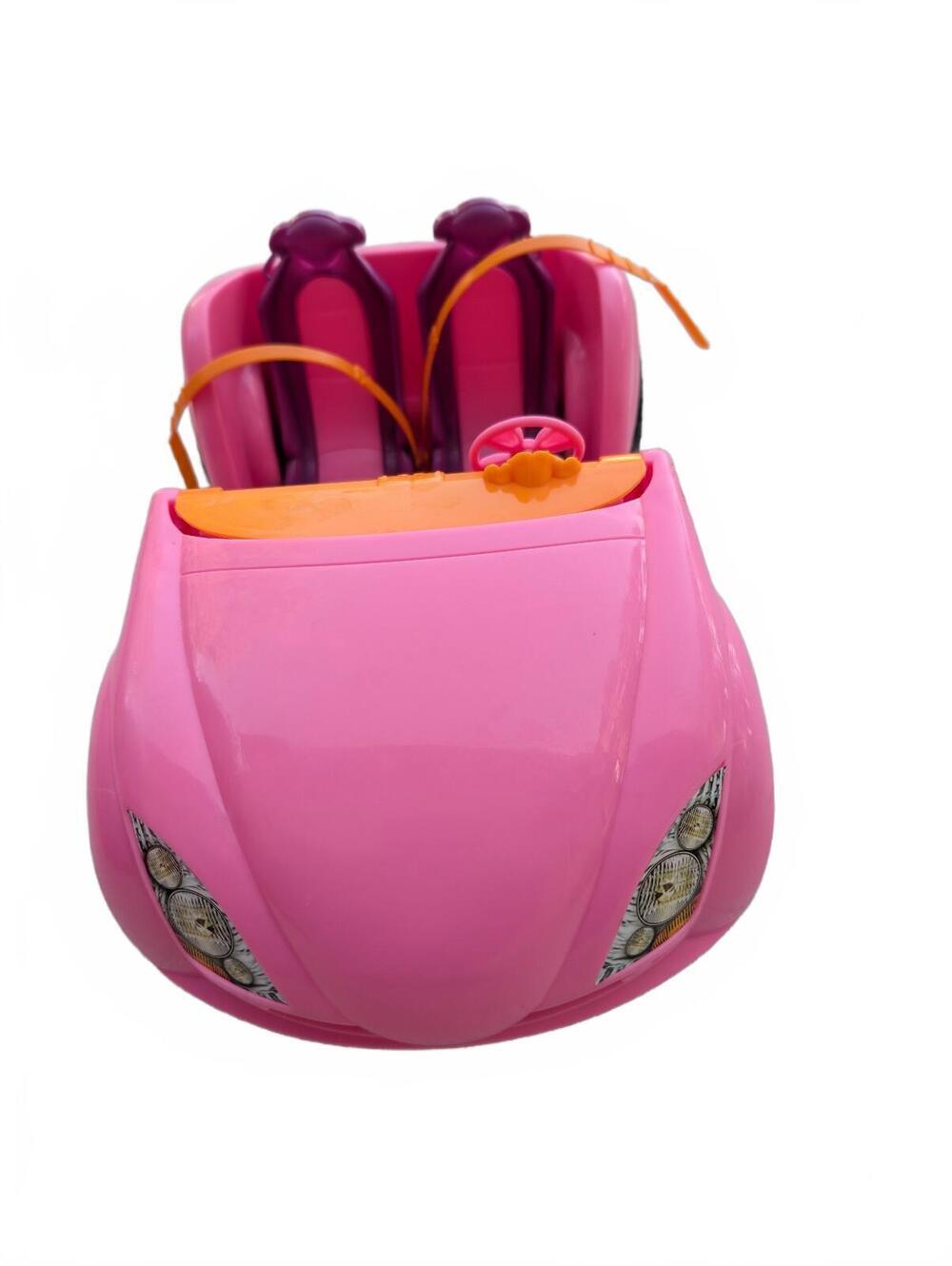 2007 Mattel Pink Car Doll Accessory 14" Barbie Vehicle Convertible Toy